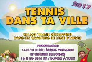 Tennis dans ta ville L'Isle d'Abeau 2017
