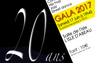Gala de danse association A L'Isle on danse à la Salle de L'Isle
