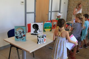 Cérémonie de clôture atelier lecture-écriture en Mairie de L'Isle d'Abeau mardi 4 juillet 2017