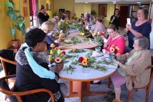Lundi 2 octobre 2017 : atelier floral à L’Isle aux Fleurs