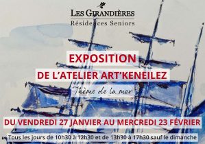 Exposition 2023 Art'Keneilez sur la mer L'isle d'Abeau