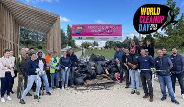 World clean up day, le 16 septembre 2023 à L'Isle d'Abeau
